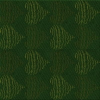 Ahgly Company u zatvorenom pravokutniku uzorne duboke smaragdne prostirke zelene površine, 6 '9 '
