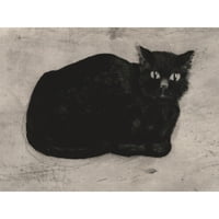Guerard Black Cat za skicu časopisa Extra Veliki XL zidni umjetnički poster Ispis