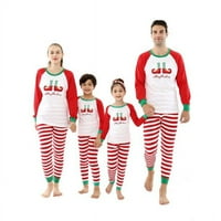 Obiteljski obiteljski Božićni vileski čarapa, dvodijelni pidžamski set