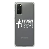 Distinconknk Clear Shockofofofofoff Hybrid futrola za Galaxy S Plus 5G - TPU branik Akrilni zaštitni