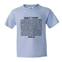 PleaseMetees Youth Your Your Your HOLE 3. PIE HOLE HQ TEE