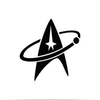 Star Trek orbita nadahnuta naljepnica naljepnice