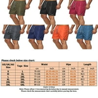 Ljetne hlače Ljetne hlače LUMEFO MENS sa džepovima visokih struka Mini pantalone za vuče elastične utikače