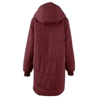 Moderna jakna za žene Zimska topla pamučna jakna jednokratna pamučna jakna sa zatvaračem
