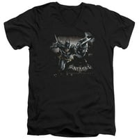 Batman Arkham Knight - Grapple - Slim Fit V izrez - majica - mala