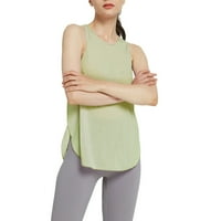 Camisole za ženske dame o vrat bez rukava bez rukava Yoga vrhovi trendi top tenki