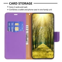 Mantto za iPhone mini novčanik s [RFID blokiranje] Držač kartice Kickstand magnetske ručne ručne ručne