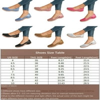 Ženske ravne sandale Ljeto plaže cipele prozračne loafere udobne sandale ružičaste 9