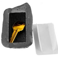 Lisenrain vanjska rezervna kuća Safe Skriveni sigurnost Rock Stone Bo za ključeve sakrij
