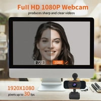 2. 1080p HD web kamera sa web kamerom za streaming računara za mikrofon za laptop Desktop MAC TV, USB