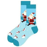Ženske čarape Božićni pokloni Darove pamučne duge smiješne novitete Funky Slatke božićne čarape