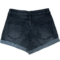 WHLBF traper kratke hlače za Women Plus veličine ispod 10 dolara, ženske traperice modne sjajne rupe