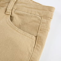Traperice za žene Flare Hlače Vintage Streetwear Srednji struk Denim simpatični jean pantalone
