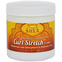 Curl krema - Curly Curl Products - Krema za kosu - Shea Curl Stretch krema, 6 oz. Jar