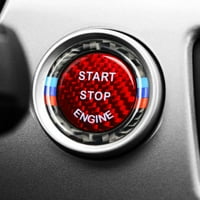 Poklopac gumba za pokretanje motora od karbonskih vlakana za zaustavljanje preklopnika za BMW e e e