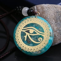 Ogrlica od Feledorashia za žene poklone za mamu joga meditacije čakre energije kristalno kamenje Privjesak