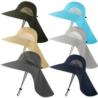 Sunsunrise Unise UV zaštitni kapa za zaštitu ljetni sportski ribolov pečenje sunčanim šeširom s poklopcem