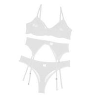 Ženski kupaći kostimi s visokim strukom Plus veličine tri donje rublje čipka donje rublje za spavanje