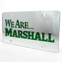 Marshall inlaid akrilna licenčna tablica - Mi smo zeleni