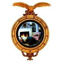 Rezbareni orao Conve barokna ukrasno ogledalo