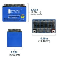 YTX4L-BSGEL 12V 3AH GEL zamjenska baterija kompatibilna sa KAWASAKI GD700-A52-700C - pakovanje