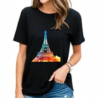 Eiffelov toranj Modni ženski grafički tee