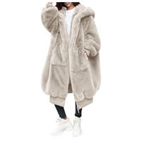 HGW kaputi za žene plus veličine zimsku visokokvalitetnu žensku modu plus veličine kaput dugački jaknski