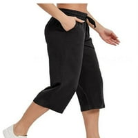 Ženske hlače Ljeto planinarenje labavo izvlačenje hlače vodootporne hlače za noge i hlače, crna