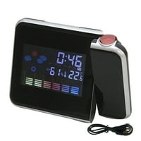 Pametni kućni uređaji Prsten satom datuma LED alarm s vremenskim projekcijama Clock Digital Smart Home