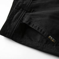 Leey-World Pokloni za muškarce Muške modne casual labavo pamuk plus veličine džep čipka za održavanje