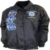 Buffalo Dallas Zeta Phi Beta Crest Dame Clossing Line Jacket [crna - 4xl]