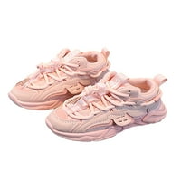 Gomelly unise Atletic cipele čipke up patike platforme platforme trčanja Lagani treneri šetajući školskim ružičastom 11,5little djeca