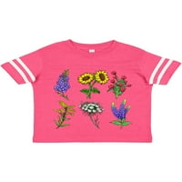 Inktastična skupina prekrasnih divljih cvjetova poklon dječaka majica ili majica mališana