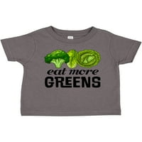 Inktastic jesti više zeleni brokoli kupus poklon mališač majica majica ili majica mališana