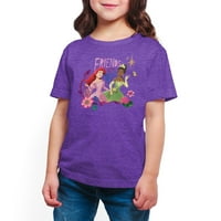 Disney princeza - Prijatelji su magija - grafička majica kratkih rukava za mlade i mlade