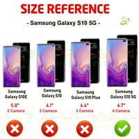 Samsung Galaxy S 5G futrola Hybrid Gumeni silikonski TPU zaštitni ultra tanak fit školjka Čvrsta grip otporna na udarce, prekriva teška prozirna jasna futrola za Samsung Galaxy S 5G