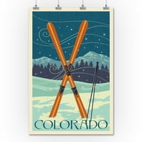 Kolorado, prekrižene skije, pismopis