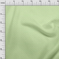 Onuone pamuk Poplin Light Mint Zelena tkanina Dječja daisy DIY odjeća za preciziranje tkanine Tkanina