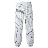 Leey-World Muns Cargo Hlače Muške hlače za vježbanje Elastična struka Jogging Trčanje hlače za muškarce