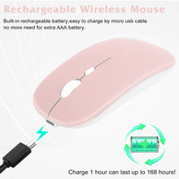 Bluetooth punjivi miš za Asus Rog Zephyrus G laptop Bluetooth bežični miš dizajniran za laptop MAC iPad