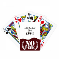Sve što trebate je ljubav sunce quote peek poker igračka karta privatna igra