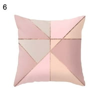 Dekorativni bacanje jastuk za jastuk Geometrijski prugasti cvjetni kućni kauč kauč na kauču